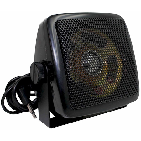 Plugit 2.25 in. 5W External Wedge Speaker - 10 ft. Cord PL2539371